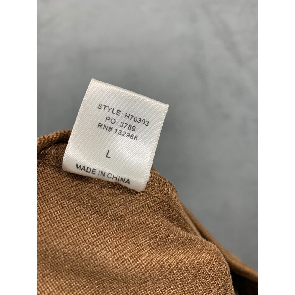 Womens Mittoshop Large (L) Brown Flare Design Pants NWT - $49 - Elastic Stretch - Picture 5 of 11